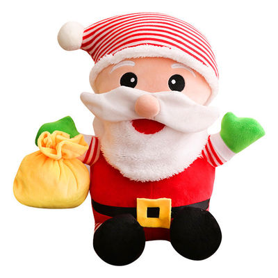 25cm Stuk speelgoed van Festival het Beeldverhaal Gevulde Santa Doll Lovely Christmas Stuffed