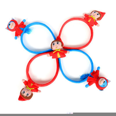 15cm of Aangepast Leuk van het de Pluchehaar van Beeldverhaalbeelden van het de Klemmenmeisje de Haarspelddoll