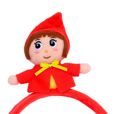 15cm of Aangepast Leuk van het de Pluchehaar van Beeldverhaalbeelden van het de Klemmenmeisje de Haarspelddoll