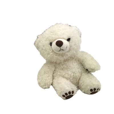 18*15cm Gepersonaliseerd Klein Wit Teddy Bear Washable