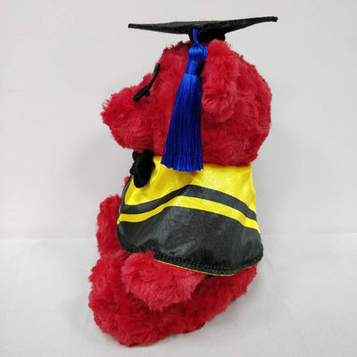 De zachte Conforme Rode Doctorial-Kinderen van Hoedenteddy bear plush toys for