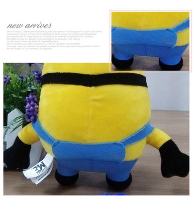 Weinig Gele Doll Pluche Toy Godfather Genuine Girl Pillow van Minions