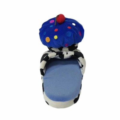 Blauw van de de Modelleringspluche van Melkkoe Zacht Flip Flop Plush Stuffed Animal het Huisdecor