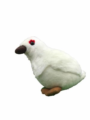 Simulatie Witte Duif Weinig Vogel Gevuld Dierlijk Pluchespeelgoed