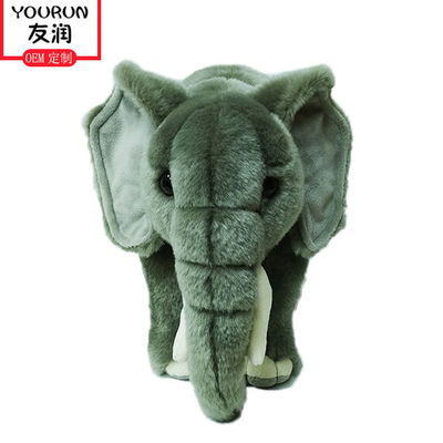 50cm Hoog de Pluchedoll Grey Elephant Soft Toy van de Simulatieolifant