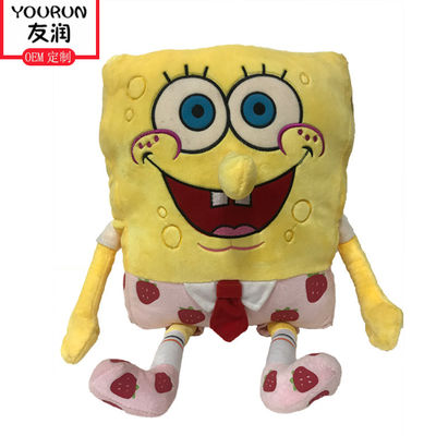 OEM Anime van het de Pluchehoofdkussen van Pluchespeelgoed 40cm Spongebob de Verjaardagsgift van de Kinderen