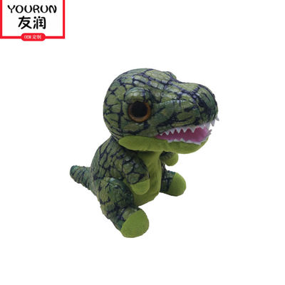 De Pluchetoy children ' S van de polyester Aangepast de Giftoem van Groen Dinosaurus