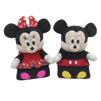 Mickey Minnie Soft Stuffed Plush-Doll het Mobiele Aangepaste Kader van de Telefoonsteun
