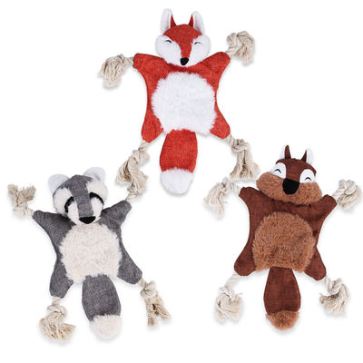 De Hond van het de Pluchespeelgoed van huid Vriendschappelijke Creatieve Huisdieren het Bijten Hennepkabel Toy Breathable
