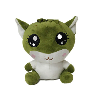 Leuke pp-de Katoenen Groene Kinderengift van Cat Toy Detective Soft Cuddly Toy