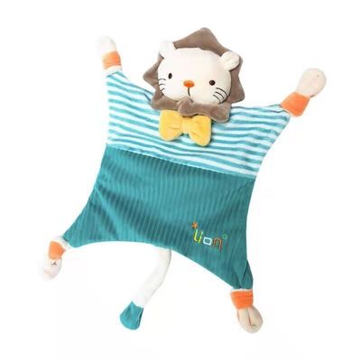 Aangepast Lion Comfort Sleeping Baby Plush-Doll voor Nieuwe Tandenbeet