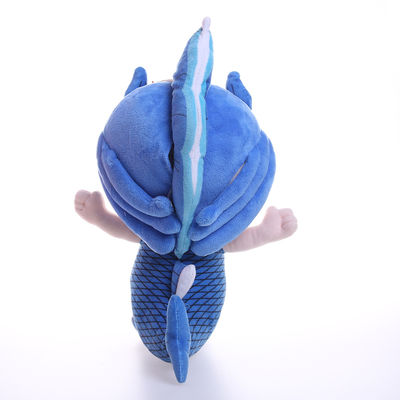 20cm Blauw Pluchemeermin Gevuld Dier voor Baby aan Slaap met