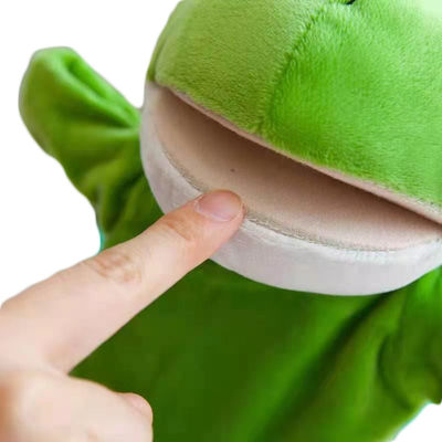 20cm de Hand van de Kikkermond vulde het Dierlijke Marionettendoll Stuk speelgoed van de Handschoenpluche