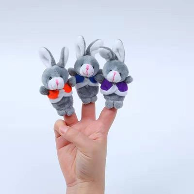 Handpoppen van de familielid de Interactieve Dierlijke Pluche voor Jonge geitjesoem