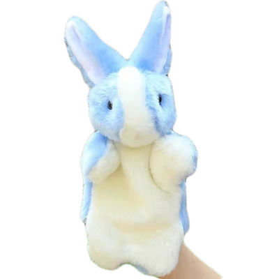 100% pp-van de Katoenen van het de Pluchespeelgoed Konijnmarionet Handpop van de het Onderwijspluche de Vroege