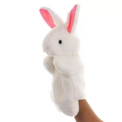 100% pp-van de Katoenen van het de Pluchespeelgoed Konijnmarionet Handpop van de het Onderwijspluche de Vroege