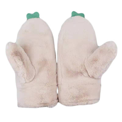 Het Meisje van Plush Gloves For van de beeldverhaalstudent