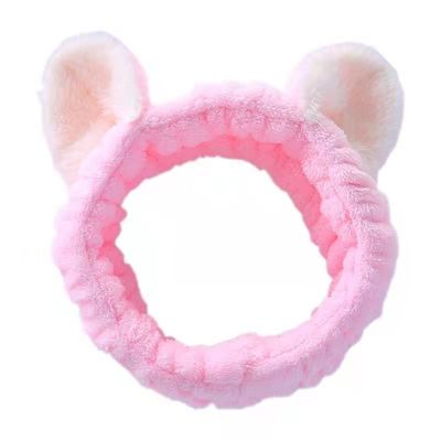 Leuke Cat Ears Simple Makeup Plush-het Haarband Zacht Toy Accessories van de Hoofdbandpluche