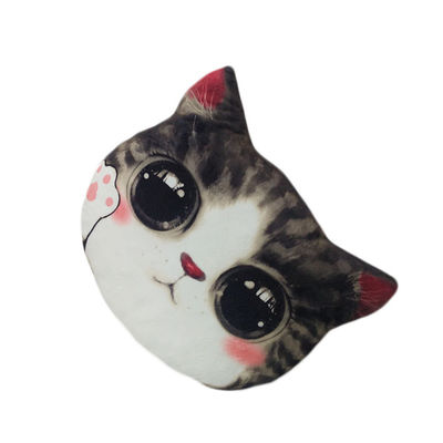 3D Drukpluche Cat Pillow Meow Star Plush Sofa Cushion Plush Home Decor