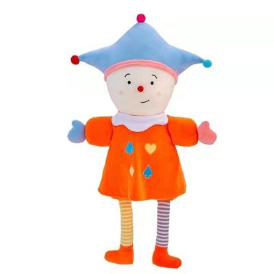 35cm het Speelgoed van Clownplush doll plush pacificeert het Katoen van Doll 100% pp van de Circusclown