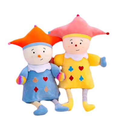 35cm het Speelgoed van Clownplush doll plush pacificeert het Katoen van Doll 100% pp van de Circusclown
