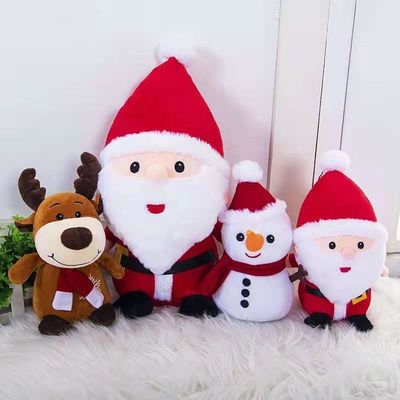 Stelt het Kerstmisamerikaanse elanden Gevulde Dier Kerstmispluche Toy For Tree Decorations voor