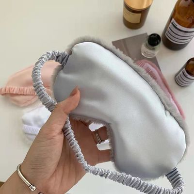 20cm van het het Hartkonijn van Meisjes het Haarelastiekje Nap Plush Eye Mask Soft Toy Accessories
