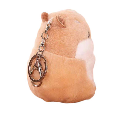 Chubby Hamster Plush Keychain Bag-TegenhangerVerjaardagsgeschenk Mini Plush Doll