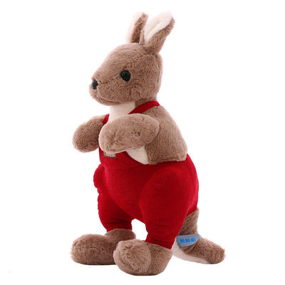 Van het de Pluchespeelgoed van het konijnhaar Kangoeroe Gevuld van de het Meisjesverjaardag van de de Giftbaby de Slaaphoofdkussen