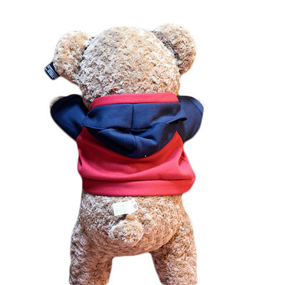 18cm 200g Nigger kleedde Bruin Rose Velvet Teddy Bear Plush Doll Leuk Snoezig Stuk speelgoed