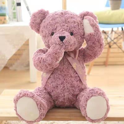 Schuw Teddy Bear Plush Toys Small Leuk het Voddendoll 85cm van Rose Red Girl Sleep Cuddle