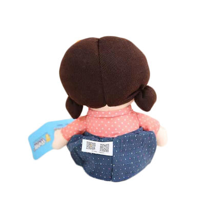 20cm 140g Meisjesdoll van het de Holdingshoofdkussen van het Pluchespeelgoed Leuk de Dierenriemdoll