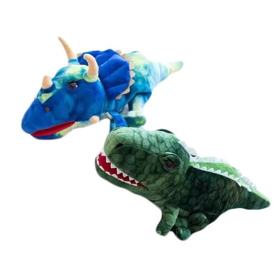 Van het de Pluchespeelgoed van de dolfijnhandpop Marionet van de de Mondhandschoen de Open voor Ouderkind