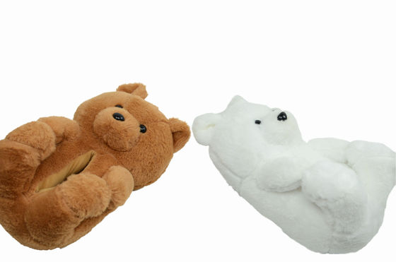 27.5cm van de Pluche Dierlijke Pantoffels van Paar het Pluche Opgevulde Schoenen Binnendecor van het de Pluchehuis