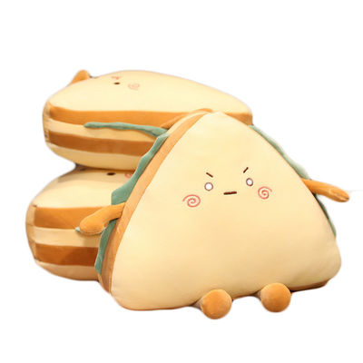 30cm het Creatieve Leuke Doll van de Sandwichpluche Super Zachte Decor van het de Pluchehuis van het Kussenhoofdkussen