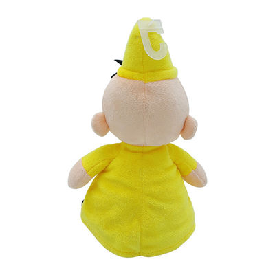 25cm van Geel van het het Comfortspeelgoed Clownplush doll children ' S de Steunen van het de Bedtijdverhaal