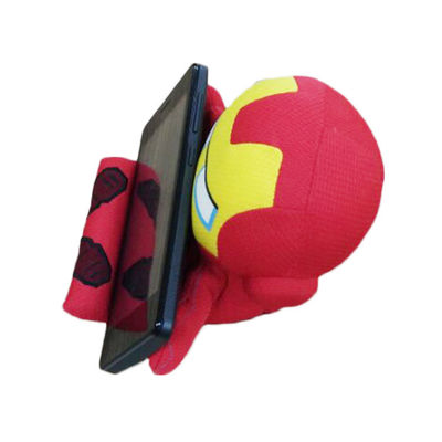 13cm rood Nieuw van de de Desktoppluche van Alliance van de Maniersuperman Mobiel de Telefoonrek
