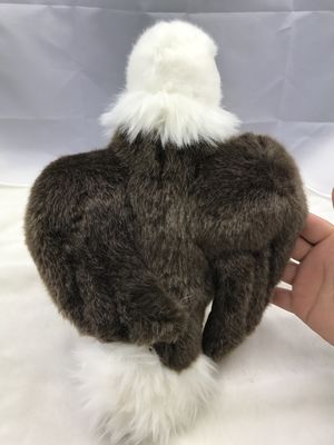 Wit Geleid Katoen 30cm van Eagle Stuffed Plush Toys 100% Pp of Aangepast