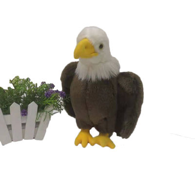 Wit Geleid Katoen 30cm van Eagle Stuffed Plush Toys 100% Pp of Aangepast