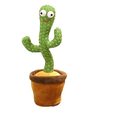 30cm het Zingen het Dansen Cactuspluche Toy For Home Decoration