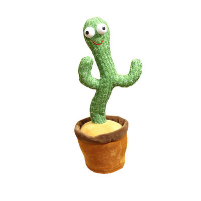 30cm het Zingen het Dansen Cactuspluche Toy For Home Decoration