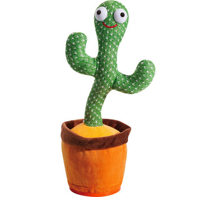 30cm het Zingen het Dansen Cactuspluche Toy For Home Decoration