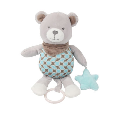 Baby die Dierlijke de Pluchedoll van de Muziekklok met het Hangen van Ring kalmeren
