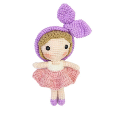 Met de hand gebreide Wollen Doll