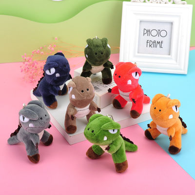 OEM Mini Cartoon Dinosaur Keychain Plush Speelgoed