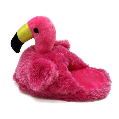 Misstap niet 40cm het Huisschoenen van de Flamingo Warme Pluche