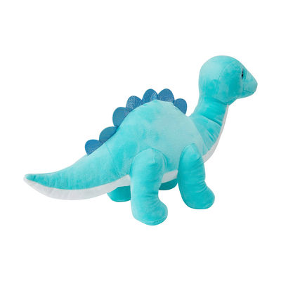 Geen het Stuk speelgoed van Misvormingskawaii Blauwe Dinosaurus Gevulde OEM ODM