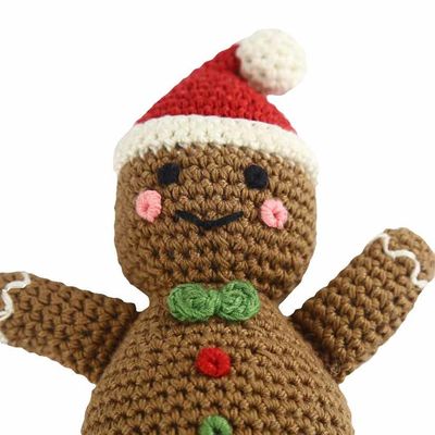 Het met de hand gemaakte Gekamde Geweven Katoen haakt Doll 20cm