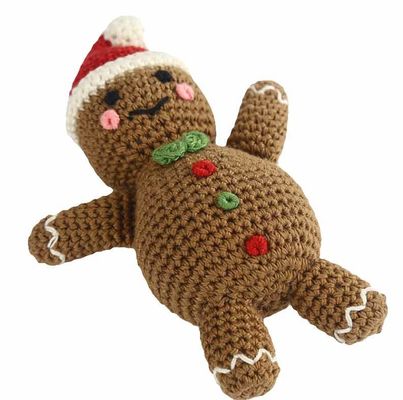 Het met de hand gemaakte Gekamde Geweven Katoen haakt Doll 20cm