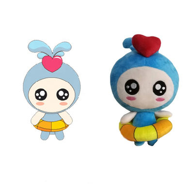 ISO9001 de Mascottestuk speelgoed van de polypropyleenkatoen Gevuld Pluche